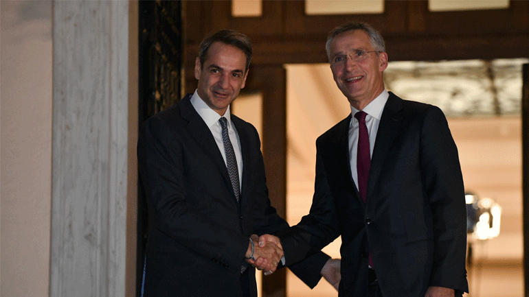 Ολοκληρώθηκε η συνάντηση Μητσοτάκη – Στόλτενμπεργκ