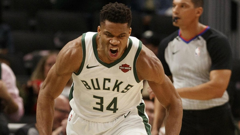 Σαρωτικοί οι Μπακς με κορυφαίο τον Γιάννη, συνέτριψαν 133-99 τους Τζαζ