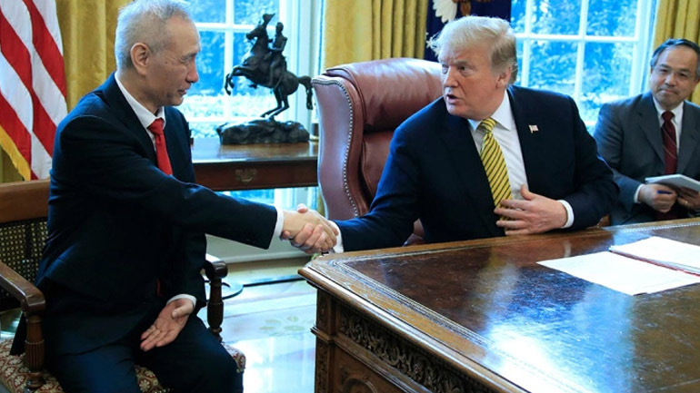 Τραμπ: ΗΠΑ και Κίνα κατέληξαν σε μία πολύ σημαντική, μερική, εμπορική συμφωνία