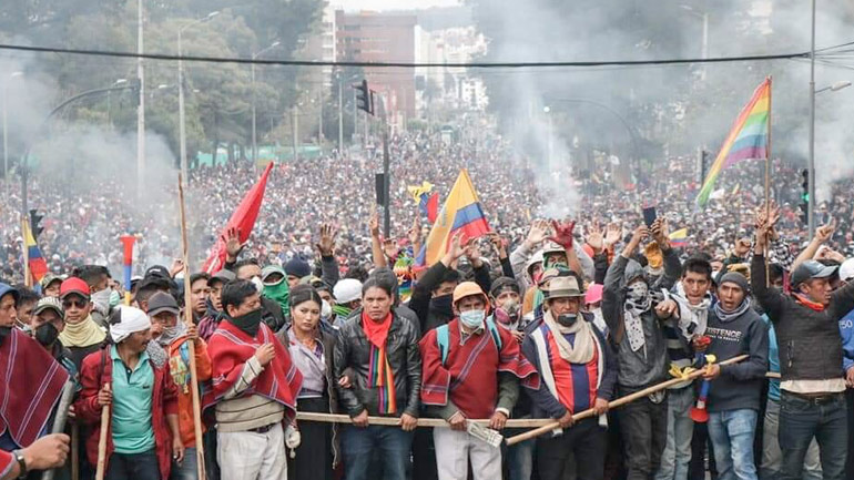 Ισημερινός: Οι αυτόχθονες απορρίπτουν τον διάλογο με την κυβέρνηση