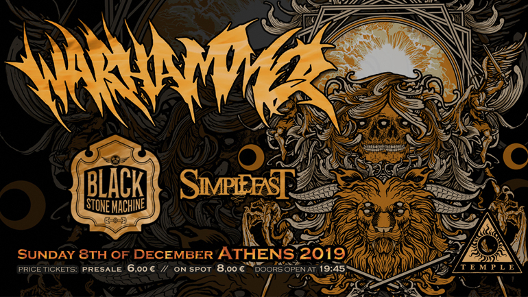 Extreme metal βραδιά με τους Warhammer στο Temple