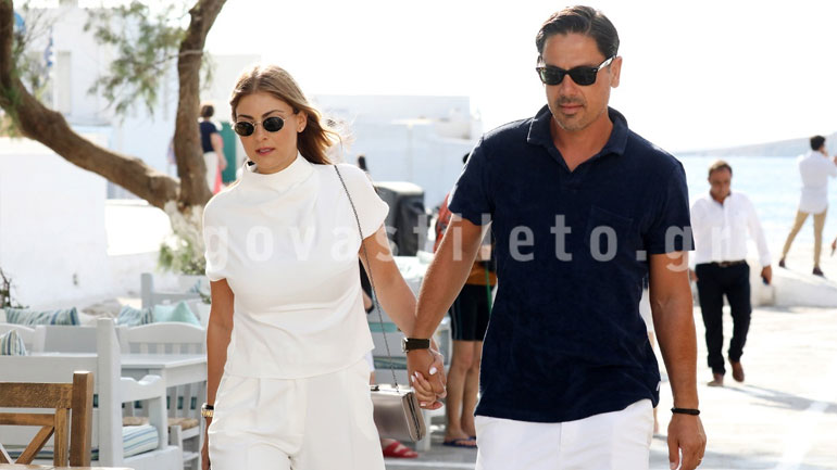 Δέσποινα Καμπούρη – Βαγγέλης Ταρασιάδης: Full in love στο νησί των ανέμων