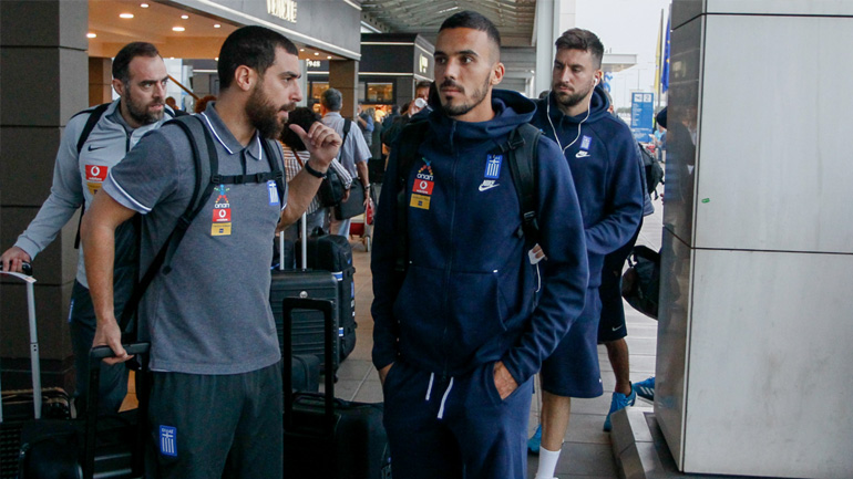 Αναχώρησε η αποστολή της Εθνικής μας για την Ιταλία