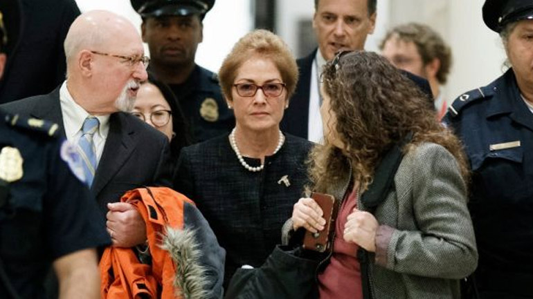 Υπόθεση Μπάιντεν: Η πρώην πρέσβης των ΗΠΑ στην Ουκρανία κατέθεσε στο Κογκρέσο