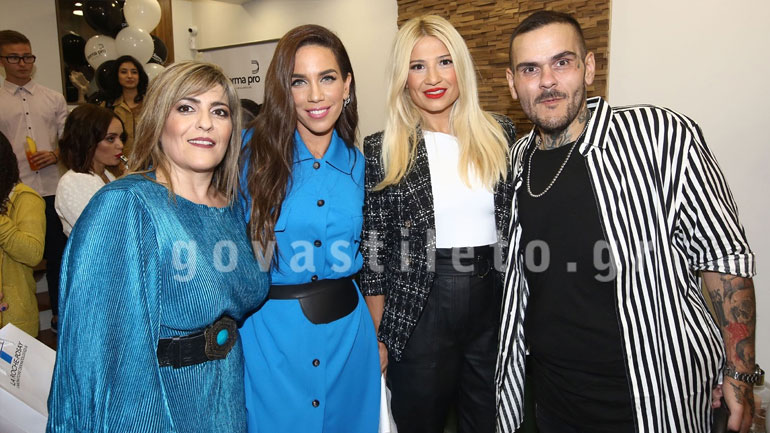 Κατερίνα Στικούδη – Θηρίο: Επώνυμοι καλεσμένοι στα εγκαίνια της νέας τους δερματολογικής κλινικής