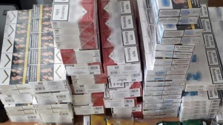 Θεσσαλονίκη: Κατασχέθηκαν πάνω από 3.300 πακέτα λαθραία τσιγάρα