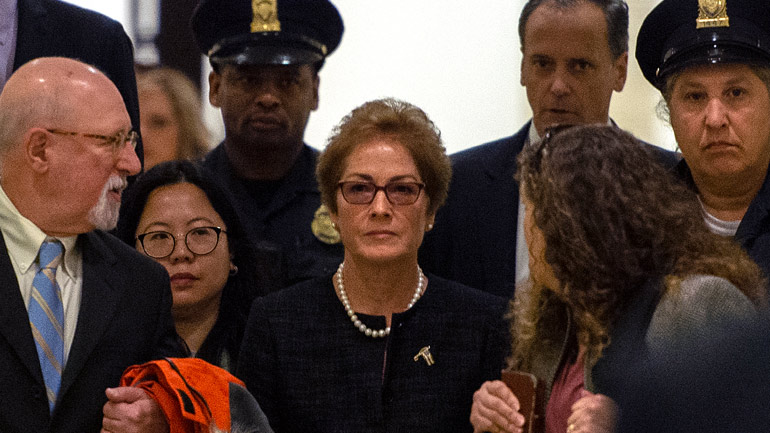 Υπόθεση Μπάιντεν: Κατέθεσε στο Κογκρέσο η πρώην πρέσβης των ΗΠΑ στην Ουκρανία