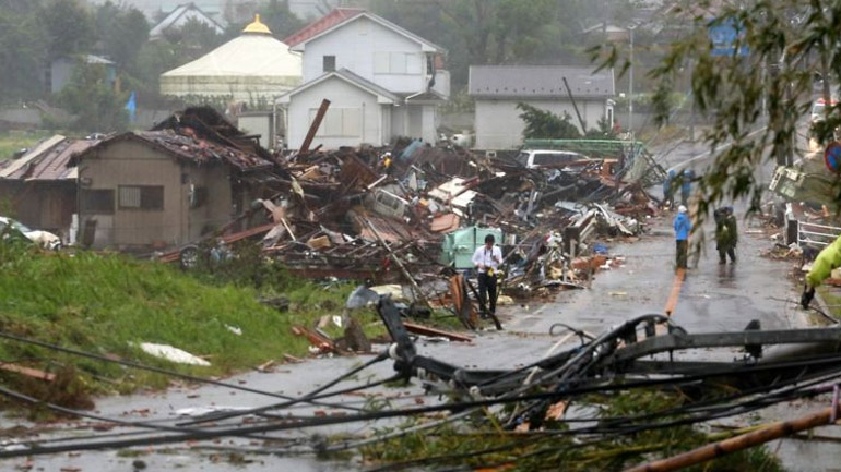 Ιαπωνία: Στους 35 οι νεκροί από τον τυφώνα Χαγκίμπις