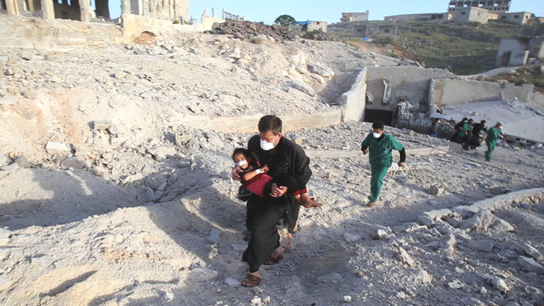 NYT: Η Πολεμική Αεροπορία της Ρωσίας βομβάρδισε τον Μάιο τέσσερα νοσοκομεία στην Ιντλίμπ μέσα σε 12 ώρες