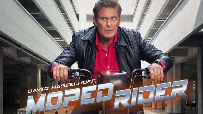 Ο ιππότης της ασφάλτου σε γερμανική διαφήμιση