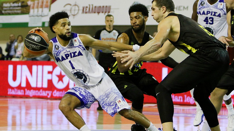Tα highlights της πρώτης νίκης της Λάρισας στη Basket League