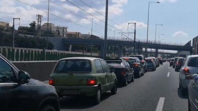 Καραμπόλα στην Εθνική Οδό – Ομαλοποιείται σταδιακά η κυκλοφορία