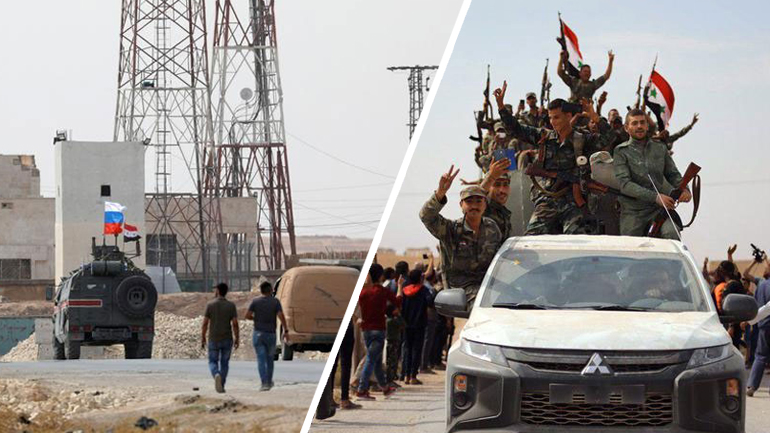 Ρωσικές μονάδες περιπολούν στη Μανμπίζ