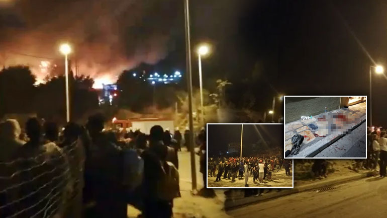 Άγρια νύχτα στη Σάμο