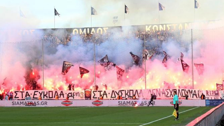 Μειώθηκε το πρόστιμο του ΠΑΟΚ για το ντέρμπι με τον Άρη