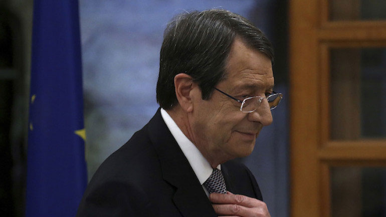 Υιοθέτηση κυρώσεων από το Ευρωπαϊκό Συμβούλιο αναμένει ο Ν. Αναστασιάδης