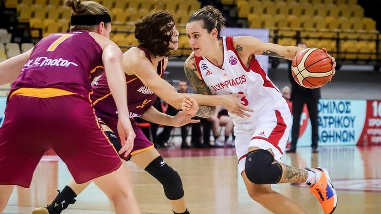 Μπάσκετ: Θριαμβευτική πρεμιέρα για τον Ολυμπιακό στο EuroCup Γυναικών