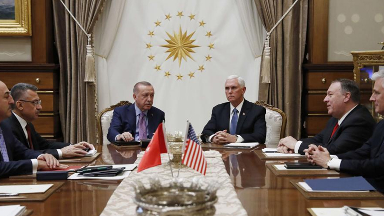 Τραμπ και Πούτιν ”στραγγάλισαν” τον Ερντογάν