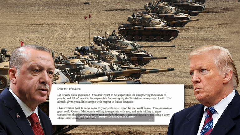 Έξαλλος ο Ερντογάν με το “Μπουνταλά” του Τραμπ