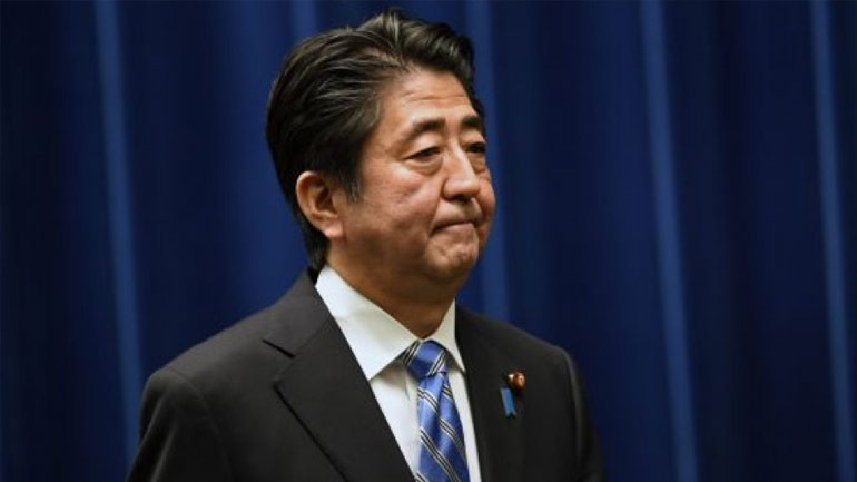 Τις πληγείσες περιοχές από τον τυφώνα Χαγκίμπις επισκέφθηκε ο Σίνζο Άμπε