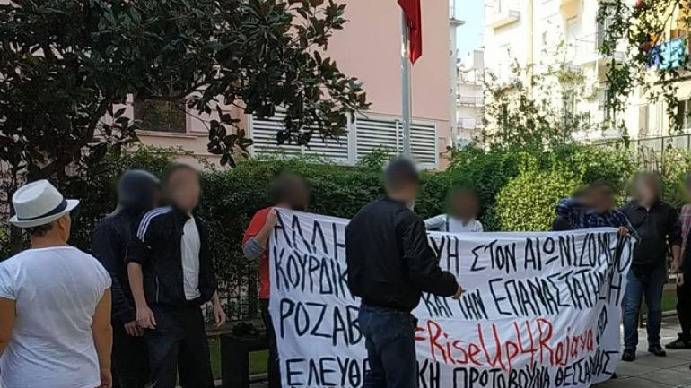 Βίντεο από την εισβολή αντιεξουσιαστών στο τουρκικό προξενείο