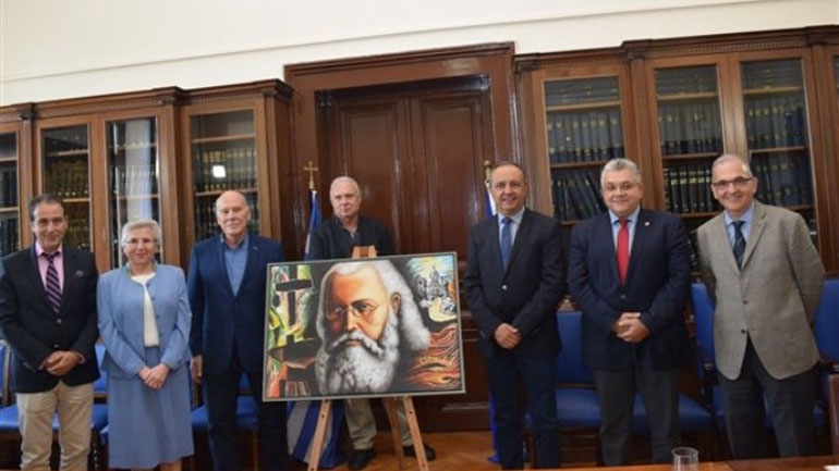 Εικαστική συλλογή 18 έργων του Ε. Βαρλάμη φιλοξενείται στο νοσοκομείο Παπαγεωργίου