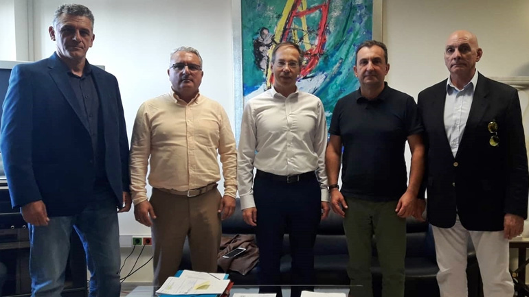 Σε εξαιρετικό κλίμα η συνάντηση του γγΑ, Γιώργου Μαυρωτά με τη διοίκηση της ΕΟ Τζούντο