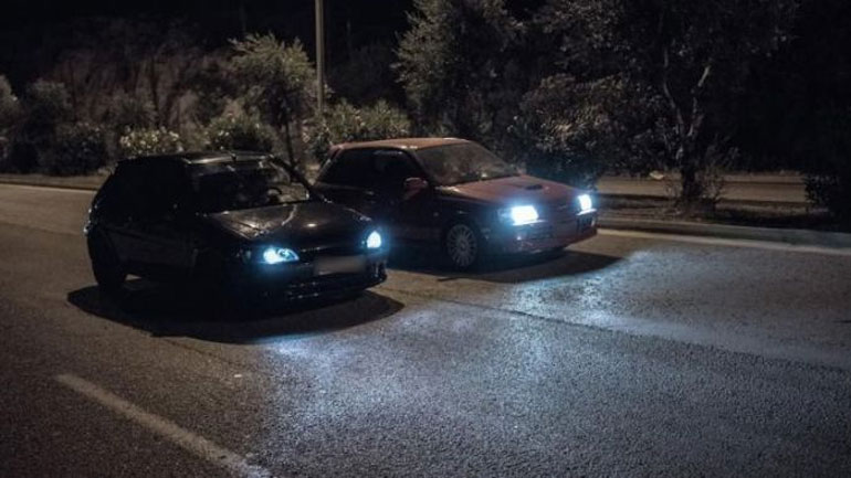 Αστυνομική επιχείρηση- για κόντρες στον Λυκαβηττό – Χειροπέδες σε οδηγούς