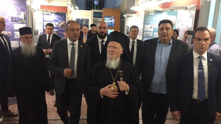 Επίσκεψη του Οικουμενικού Πατριάρχη στο Διοικητήριο