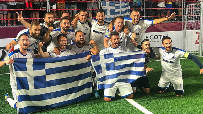 Παγκόσμιο Κύπελλο Μίνι Ποδοσφαίρου: Στα ημιτελικά η Ελλάδα, 4-3 την Αγγλία