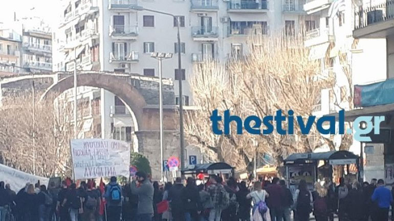 Τέσσερις συγκεντρώσεις διαμαρτυρίας σήμερα στη Θεσσαλονίκη