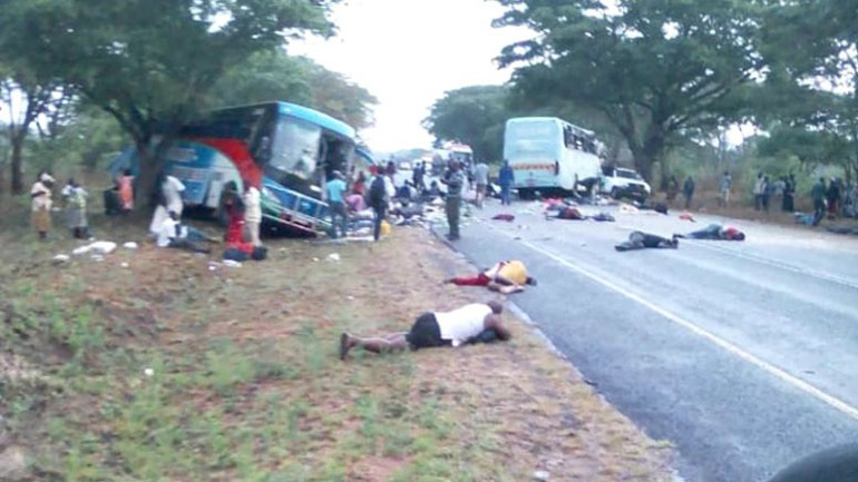 Πολύνεκρο τροχαίο δυστύχημα με λεωφορείο στο Κονγκό Πολύνεκρο τροχαίο δυστύχημα με λεωφορείο στο Κονγκό
