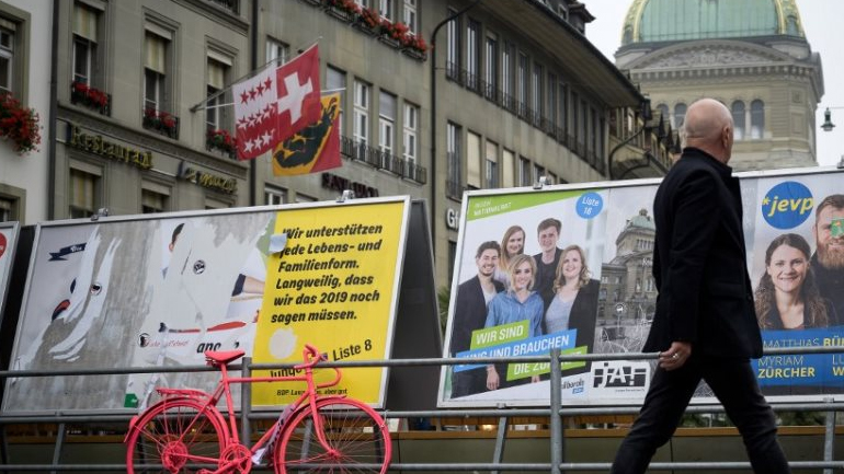 Ελβετία: Απότομη άνοδος των Πρασίνων στις εκλογές