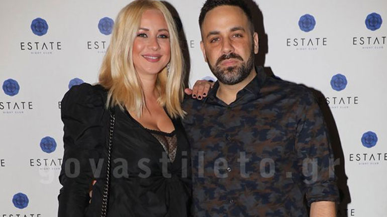 Ελευθερία Παντελιδάκη-Γιώργος Γιαννιάς: Σπάνια βραδινή έξοδος για το ερωτευμένο ζευγάρι