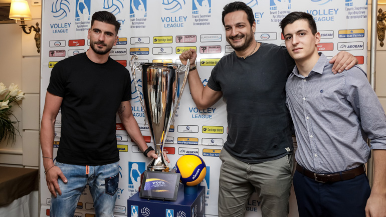 Volley League ανδρών: Πρεμιέρα με ΠΑΟΚ – Ολυμπιακός