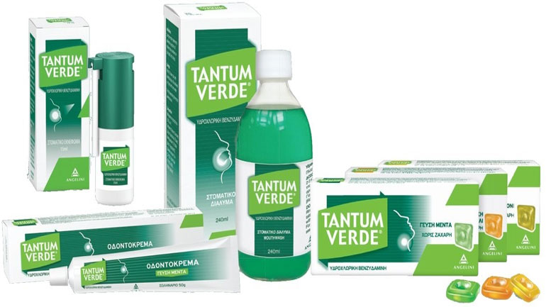 Tantum Verde: Ολοκληρωμένη λύση για τον πονόλαιμο με υπέροχες γεύσεις