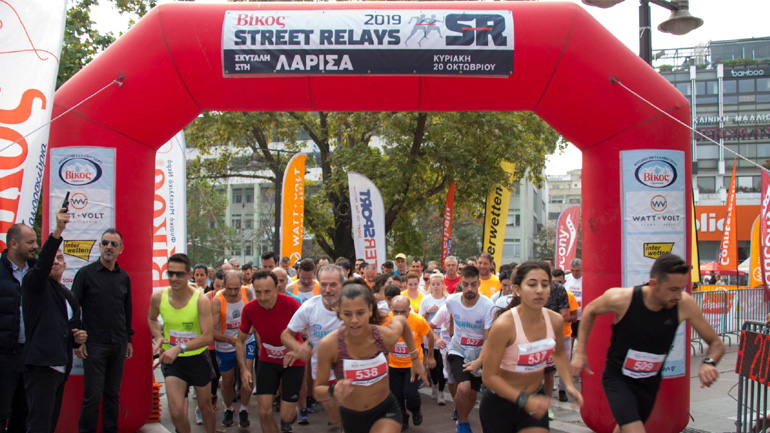 Λάρισα: 2.000 δρομείς στα Βίκος Street Relays