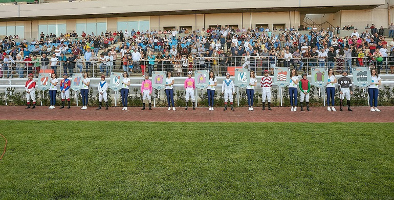 Παρουσίαση αναβατών στο 73ο Ελληνικό Ντέρμπι ΟΠΑΠ