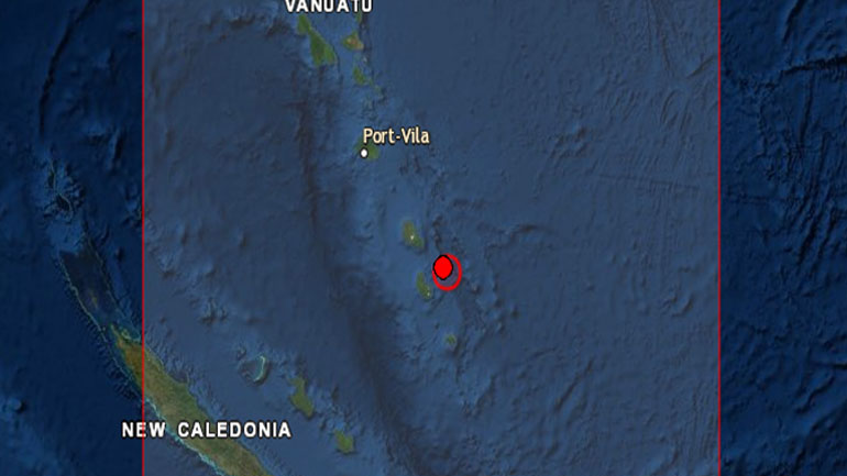 Βανουάτου: Σεισμική δόνηση 6,4R σε θαλάσσια περιοχή