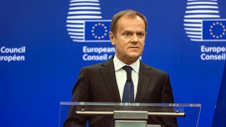 «Θα προτείνω στους 27 ηγέτες της Ε.Ε. να αποδεχθούν το βρετανικό αίτημα για νέα αναβολή του Brexit»