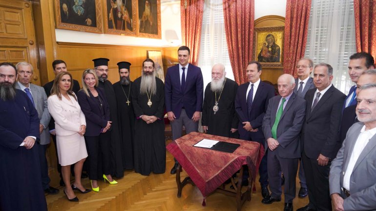 Τριετής δέσμευση της ΠΕΦ για τη δωρεάν διάθεση φαρμάκων στα Κοινωνικά Φαρμακεία της Ιεράς Αρχιεπισκοπής Αθηνών