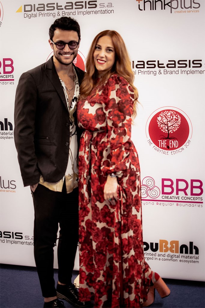 Κωνσταντίνος Φραντζής, Έλενα Γεωργανά (Ιδρύτρια BRB Creative Concepts)