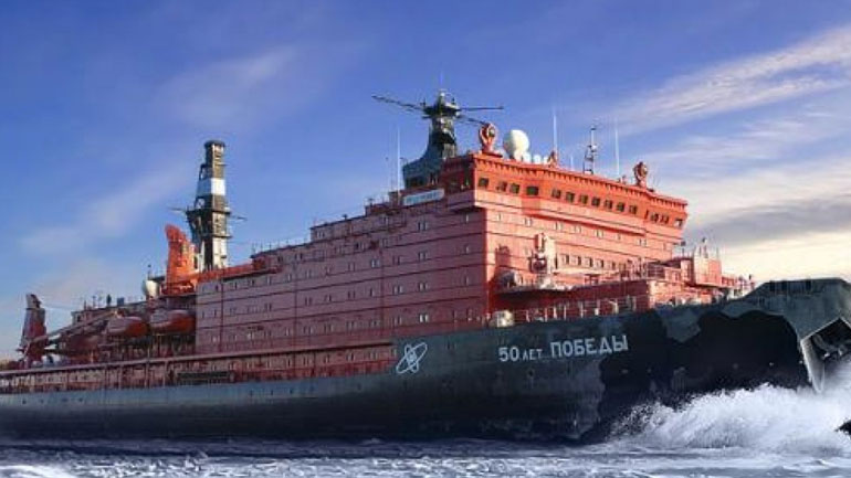 Ρωσικό παγοθραυστικό με 33 επιβαίνοντες εξέπεμψε σήμα κινδύνου στη Νορβηγία