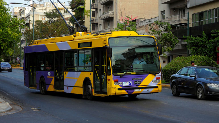 Χωρίς τρόλεϊ την Τετάρτη λόγω στάσης εργασίας