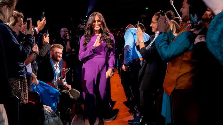 Meghan Markle: H πρώτη δημόσια εμφάνισή της μετά το ξέσπασμα στα Μέσα