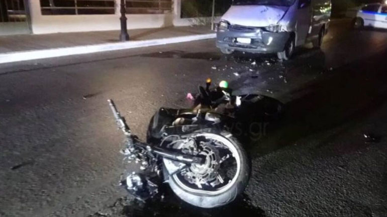 Χανιά: Νεκρός οδηγός μηχανής – Μάχη για τη ζωή του δίνει ο συνεπιβάτης