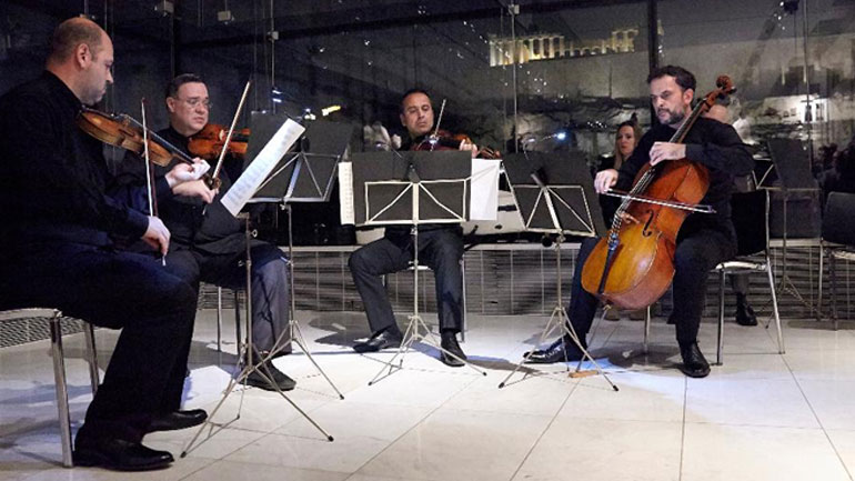 Μουσική δωματίου στην Αίθουσα του Παρθενώνα