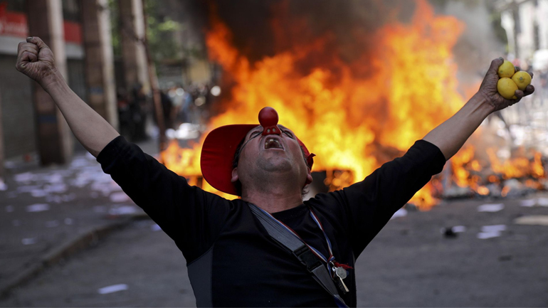 Οργή λαού στη Χιλή