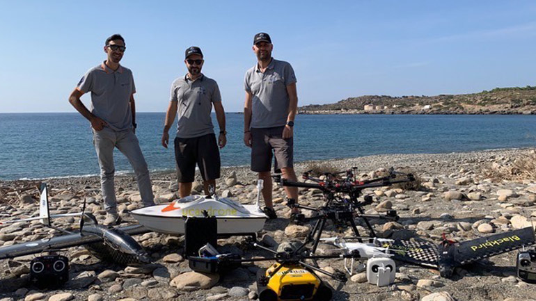 Χρήση drones για την αντιμετώπιση των παράκτιων ρύπων