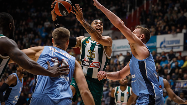 Νικητής στη Ρωσία ο Παναθηναϊκός, 89-79 τη Ζενίτ